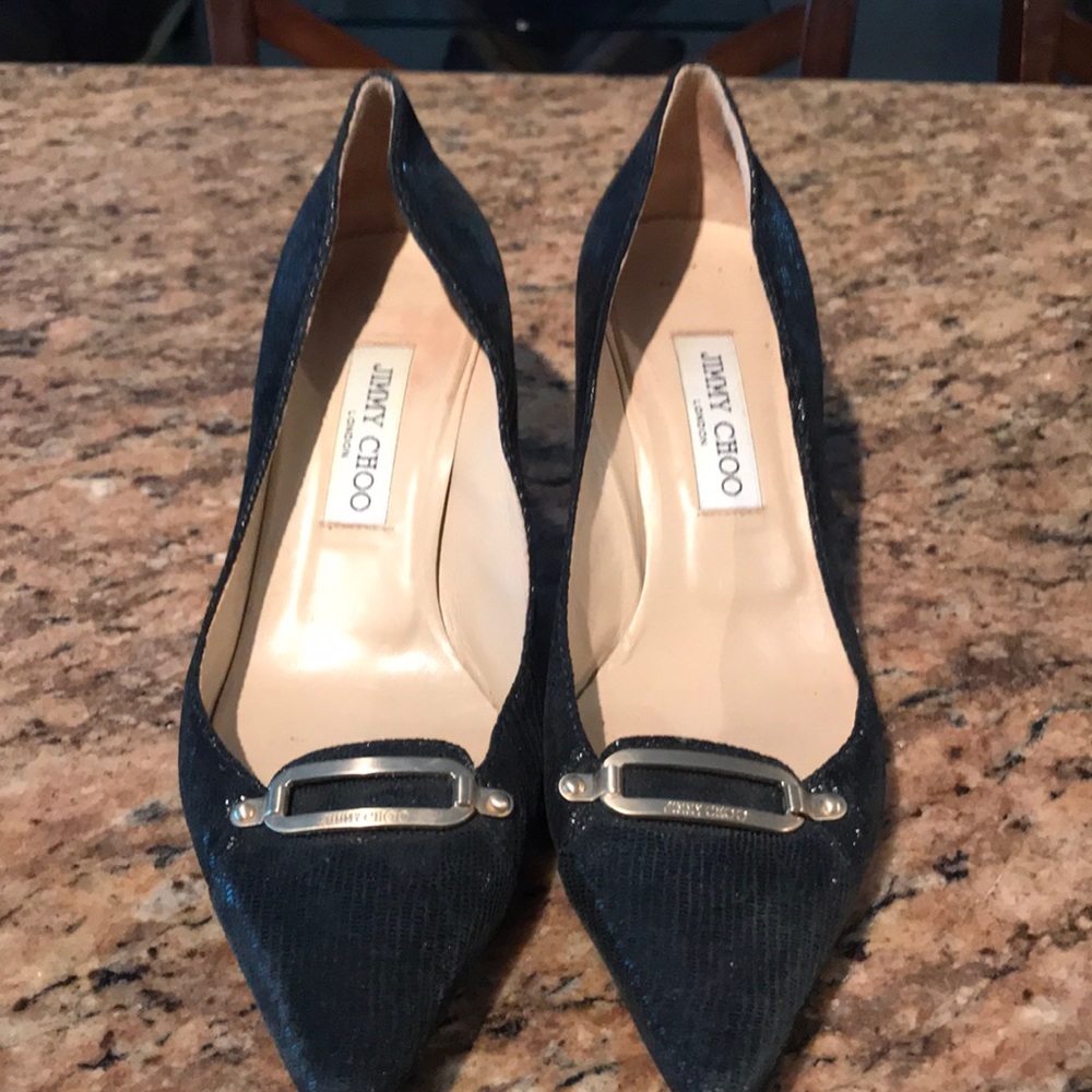 Jimmy Choo kitten heel pumps size 39.5